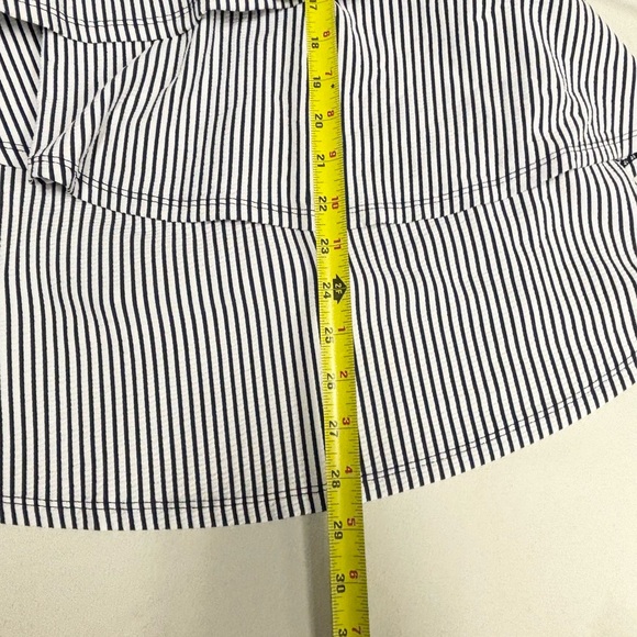 Cacique Navy and White Striped two piece bathing suit size 22 - Picture 8 of 11